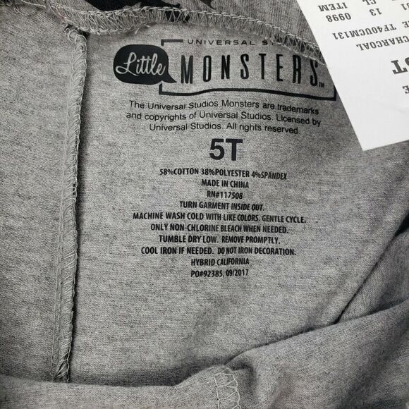 Little Monsters Girls Halloween 2 Piece Outfit Set 5T New Leggings Top - Picture 3 of 9